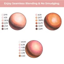 Ohuhu Kaala Dual Tip Alcohol Markers - 24 Professional Skin Tone Set 26 Ohuhu Kaala Dual Tip Alcohol Markers - 24 Professional Skin Tone Set -Ohuhu Store skin1 5